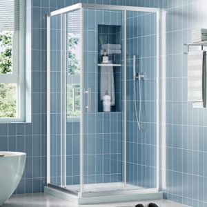 Home 36 in. Corner Shower Enclosure - Image 1