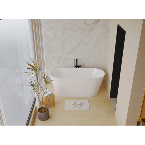 59 in. Acrylic Freestanding Bathtub - Image 9 59 in. Acrylic Freestanding Bathtub - Image 9