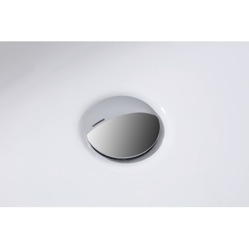 59" Acrylic Freestanding Bathtub, Stand Alone Soaking Tub, Glossy White Acrylic, Toe-tap Chrome Drain, cUPC Certified WL RR 59 in. Acrylic Freestanding Bathtub - Detail 5