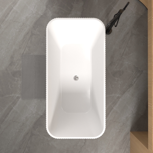 59"Rectangle Linear Acrylic Freestanding - Image 25 59"Rectangle Linear Acrylic Freestanding - Image 25